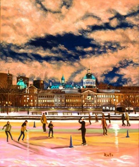 Patinage, Bassin Bonsecours