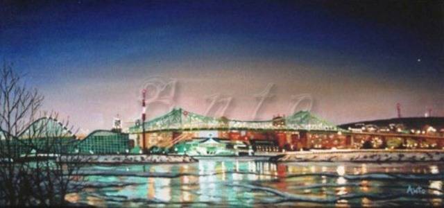 Pont Jacques-Cartier et la Ronde