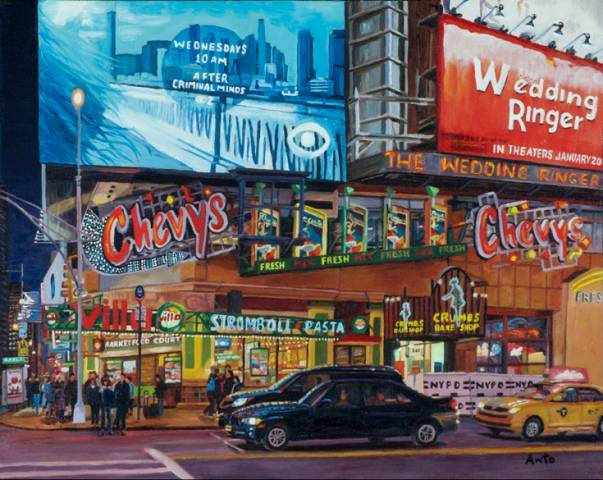 Chevys, Times Square, N.-Y.