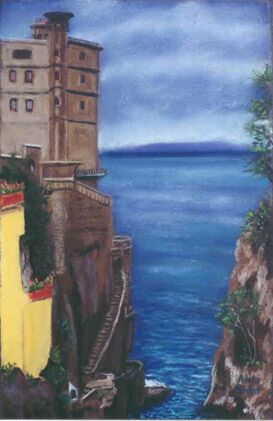 Vue du parc,Sant’Agnello